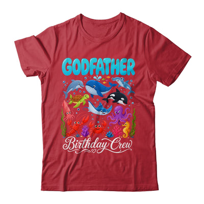 Godfather Birthday Crew Ocean Animals Birthday Under Sea Shirt & Hoodie | teecentury