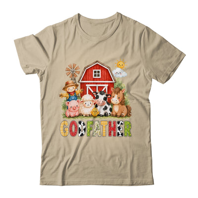 Godfather Farm Cow 1St Birthday Girl Boy Matching Family Shirt & Hoodie | teecentury