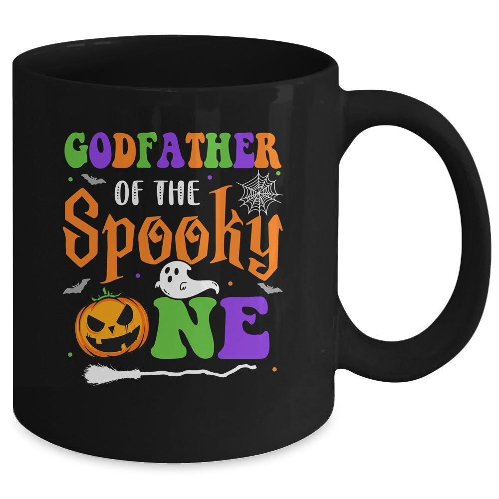 Godfather Halloween 1st Birthday Boy Matching Family Spooky Mug | teecentury
