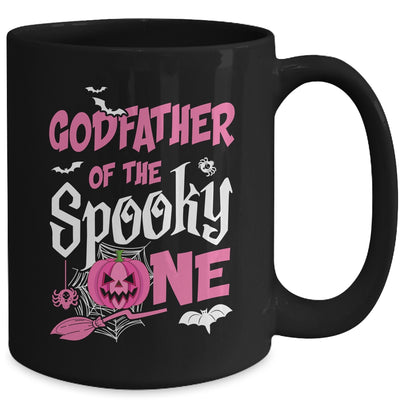 Godfather Halloween 1st Birthday Girl Matching Family Spooky Mug | teecentury