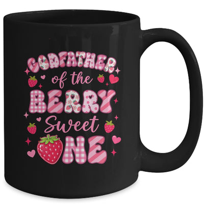 Godfather Of The Berry Sweet One Strawberry First Birthday Mug | teecentury