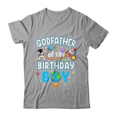 Godfather Of The Birthday Boy Astronaut Family Space Planets Shirt & Hoodie | teecentury