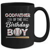 Godfather Of The Birthday Boy Baseball Matching Family Party Mug | teecentury