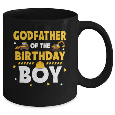 Godfather Of The Birthday Boy Construction Worker Party Mug | teecentury