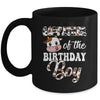 Godfather Of The Birthday Boy Cow Farm 1st Birthday Boy Mug | teecentury