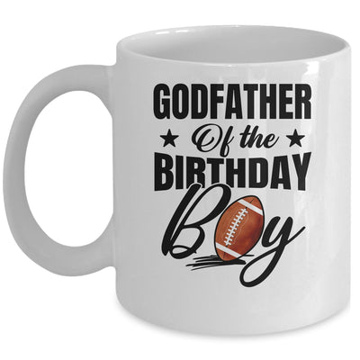 Godfather Of The Birthday Boy Football 1st Birthday Party Mug | teecentury