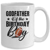 Godfather Of The Birthday Boy Football 1st Birthday Party Mug | teecentury