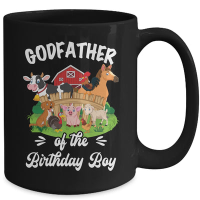 Godfather Of The Birthday Boy Party Cow Farm 1st Birthday Party Mug | teecentury