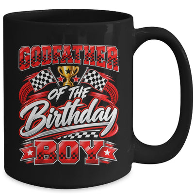Godfather Of The Birthday Boy Race Car Family Pit Crew Mug | teecentury