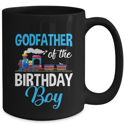 Godfather Of The Birthday Boy Railroad Train Theme Lover Mug | teecentury