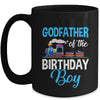 Godfather Of The Birthday Boy Railroad Train Theme Lover Mug | teecentury