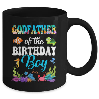 Godfather Of The Birthday Boy Sea Fish Ocean Aquarium Party Mug | teecentury