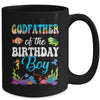 Godfather Of The Birthday Boy Sea Fish Ocean Aquarium Party Mug | teecentury