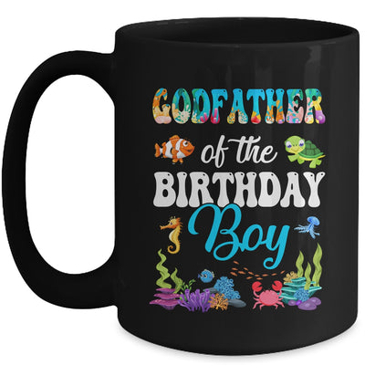 Godfather Of The Birthday Boy Sea Fish Ocean Aquarium Party Mug | teecentury