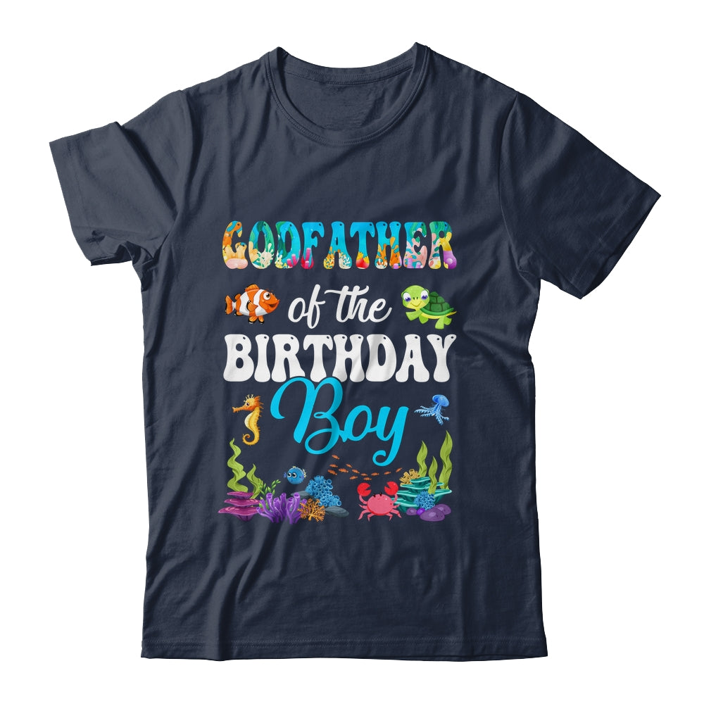 Godfather Of The Birthday Boy Sea Fish Ocean Aquarium Party Shirt & Hoodie | teecentury