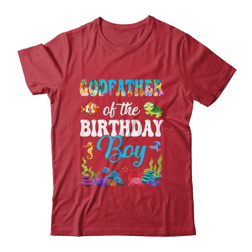 Godfather Of The Birthday Boy Sea Fish Ocean Aquarium Party Shirt & Hoodie | teecentury