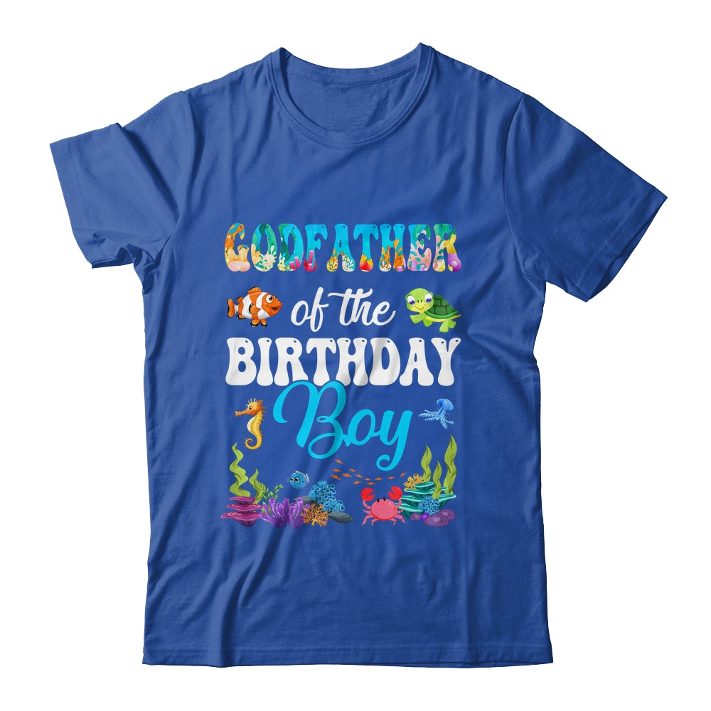 Godfather Of The Birthday Boy Sea Fish Ocean Aquarium Party Shirt & Hoodie | teecentury