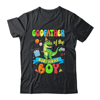 Godfather Of The Birthday Boy TRex Dinosaur Birthday Family Shirt & Hoodie | teecentury