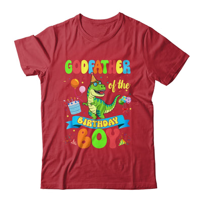 Godfather Of The Birthday Boy TRex Dinosaur Birthday Family Shirt & Hoodie | teecentury