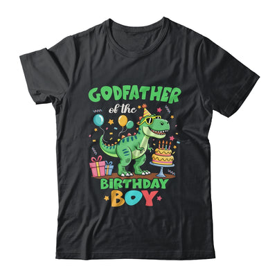 Godfather Of The Birthday Boy T Rex Dinosaur Family Party Shirt & Hoodie | teecentury