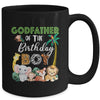 Godfather Of The Birthday Boy Wild Zoo Theme Safari Party Mug | teecentury