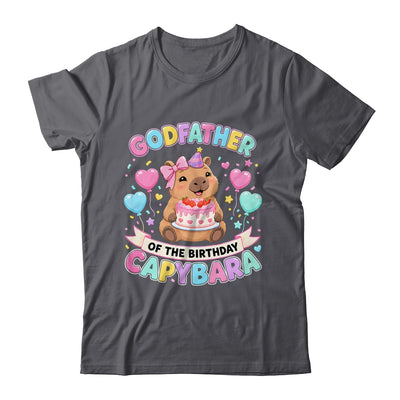 Godfather Of The Birthday Capybara Birthday Girl Family Shirt & Hoodie | teecentury