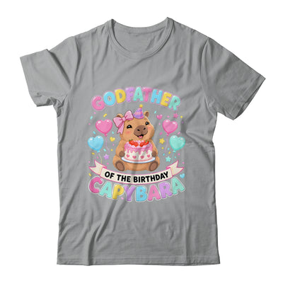 Godfather Of The Birthday Capybara Birthday Girl Family Shirt & Hoodie | teecentury