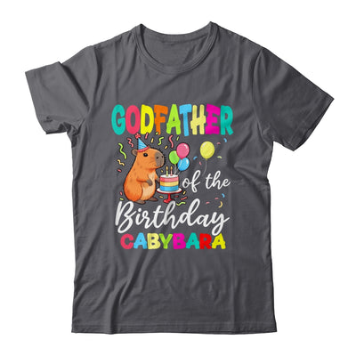 Godfather Of The Birthday Capybara Girl Bday Party Family Shirt & Hoodie | teecentury