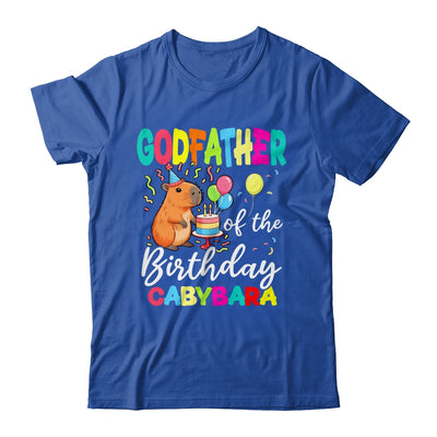 Godfather Of The Birthday Capybara Girl Bday Party Family Shirt & Hoodie | teecentury