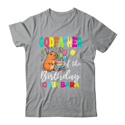 Godfather Of The Birthday Capybara Girl Bday Party Family Shirt & Hoodie | teecentury