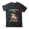 Godfather Of The Birthday Girl Capybara Bday Party Family Shirt & Hoodie | teecentury