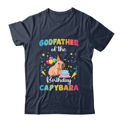 Godfather Of The Birthday Girl Capybara Bday Party Family Shirt & Hoodie | teecentury