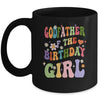Godfather Of The Birthday Girl Groovy Party 1st Birthday Girl Mug | teecentury