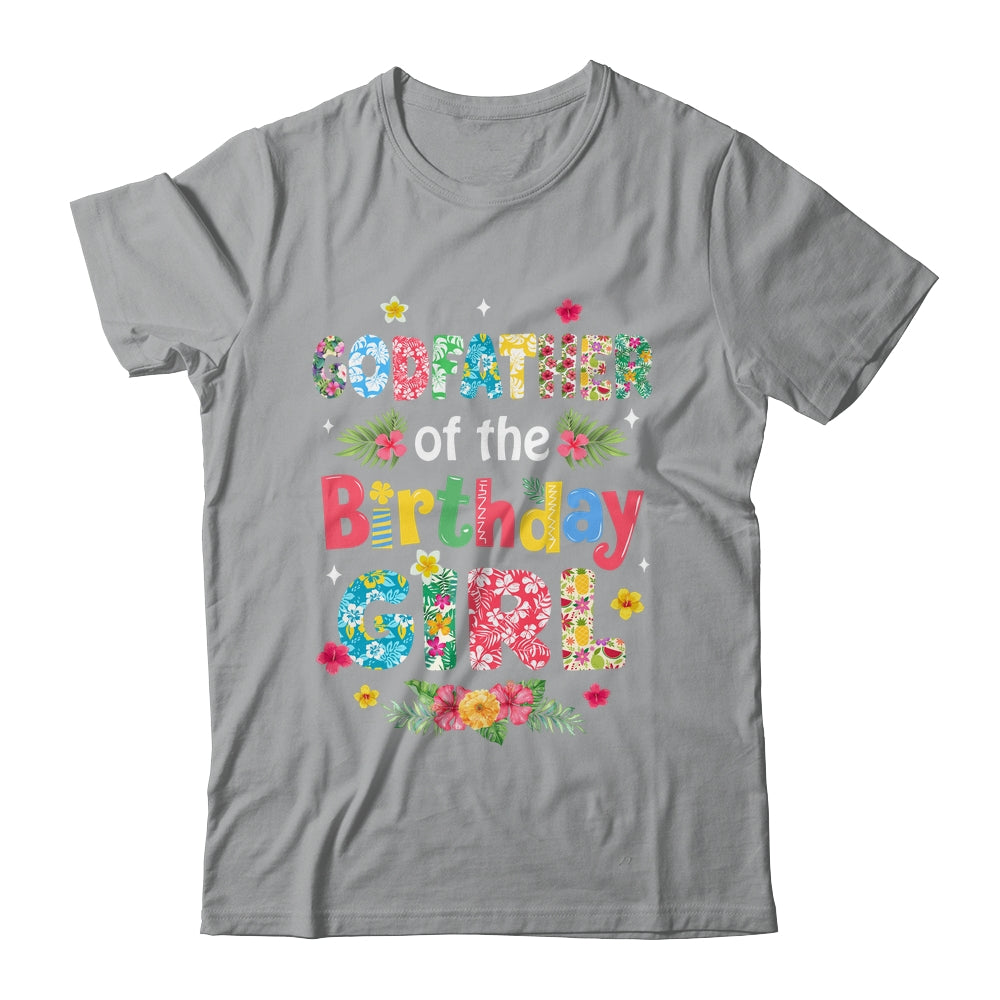 Godfather Of The Birthday Girl Hawaii Family Party Decor Shirt & Hoodie | teecentury