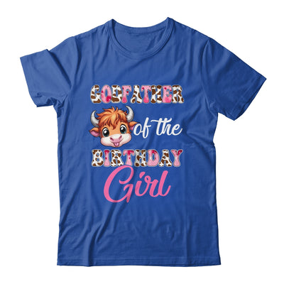 Godfather Of The Birthday Girl Highland Cow Farm 1st Birthday Shirt & Hoodie | teecentury