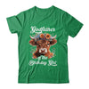 Godfather Of The Birthday Girl Highland Cow Farm Family Shirt & Hoodie | teecentury