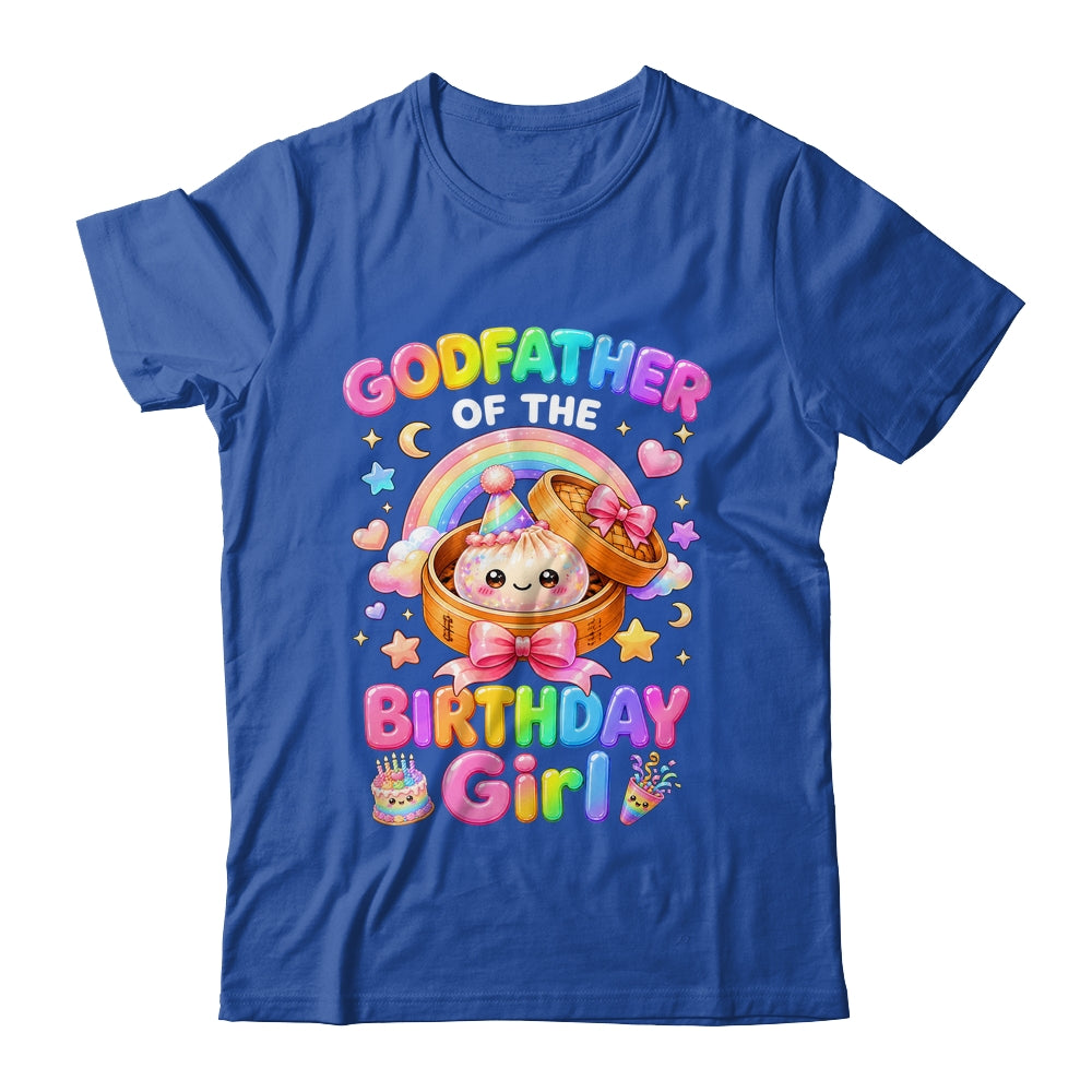 Godfather Of The Birthday Girl Kawaii Dumpling Squishy Family Shirt & Hoodie | teecentury