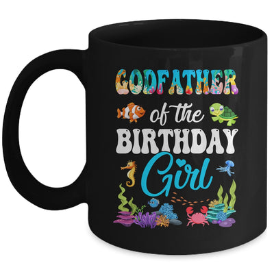 Godfather Of The Birthday Girl Sea Fish Ocean Aquarium Party Mug | teecentury