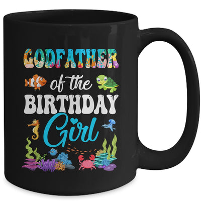 Godfather Of The Birthday Girl Sea Fish Ocean Aquarium Party Mug | teecentury