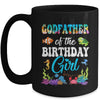 Godfather Of The Birthday Girl Sea Fish Ocean Aquarium Party Mug | teecentury