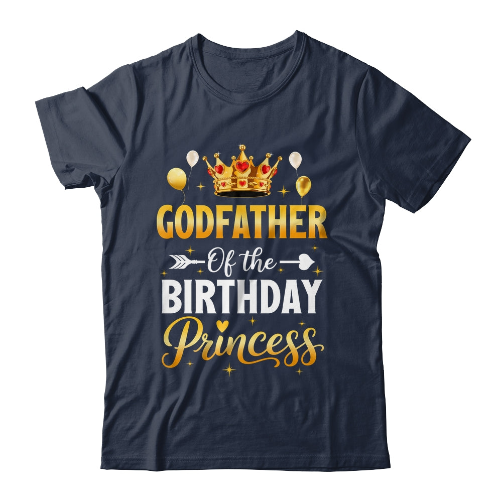 Godfather Of The Birthday Princess Birthday Girl Family Kid Shirt & Hoodie | teecentury
