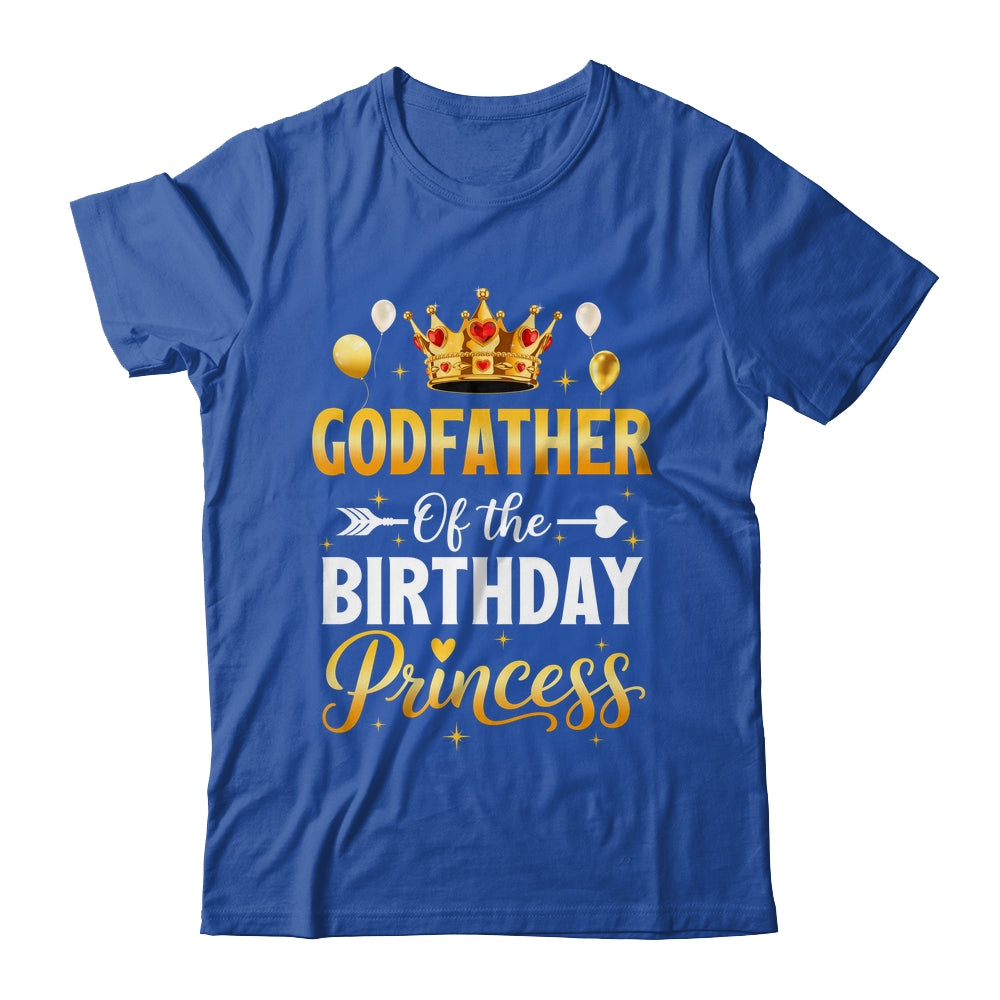 Godfather Of The Birthday Princess Birthday Girl Family Kid Shirt & Hoodie | teecentury