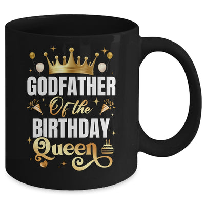 Godfather Of The Birthday Queen Funny Matching Birthday Party Mug | teecentury