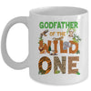 Godfather Of The Birthday Wild One Safari Birthday Boy Family Mug | teecentury