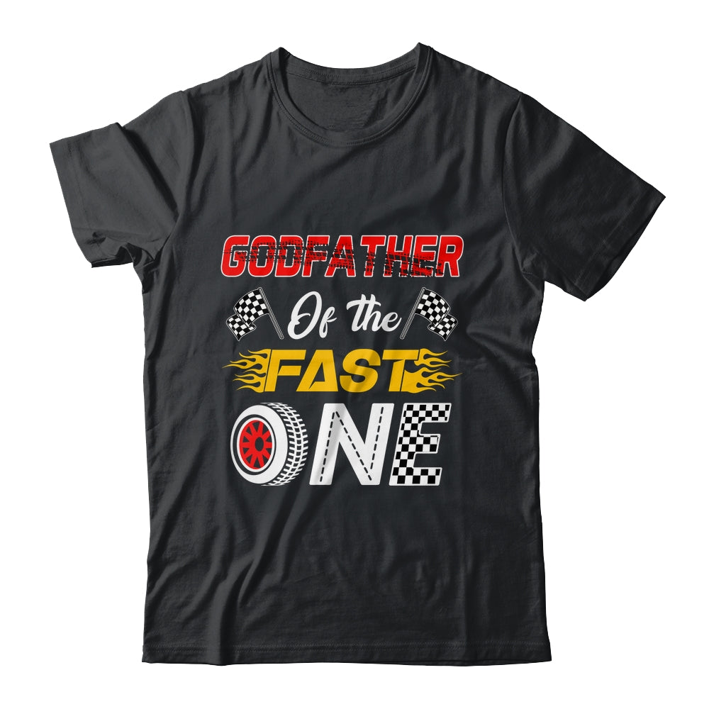 Godfather Of The Fast One 1st Birthday Race Car Family Shirt & Hoodie | teecentury