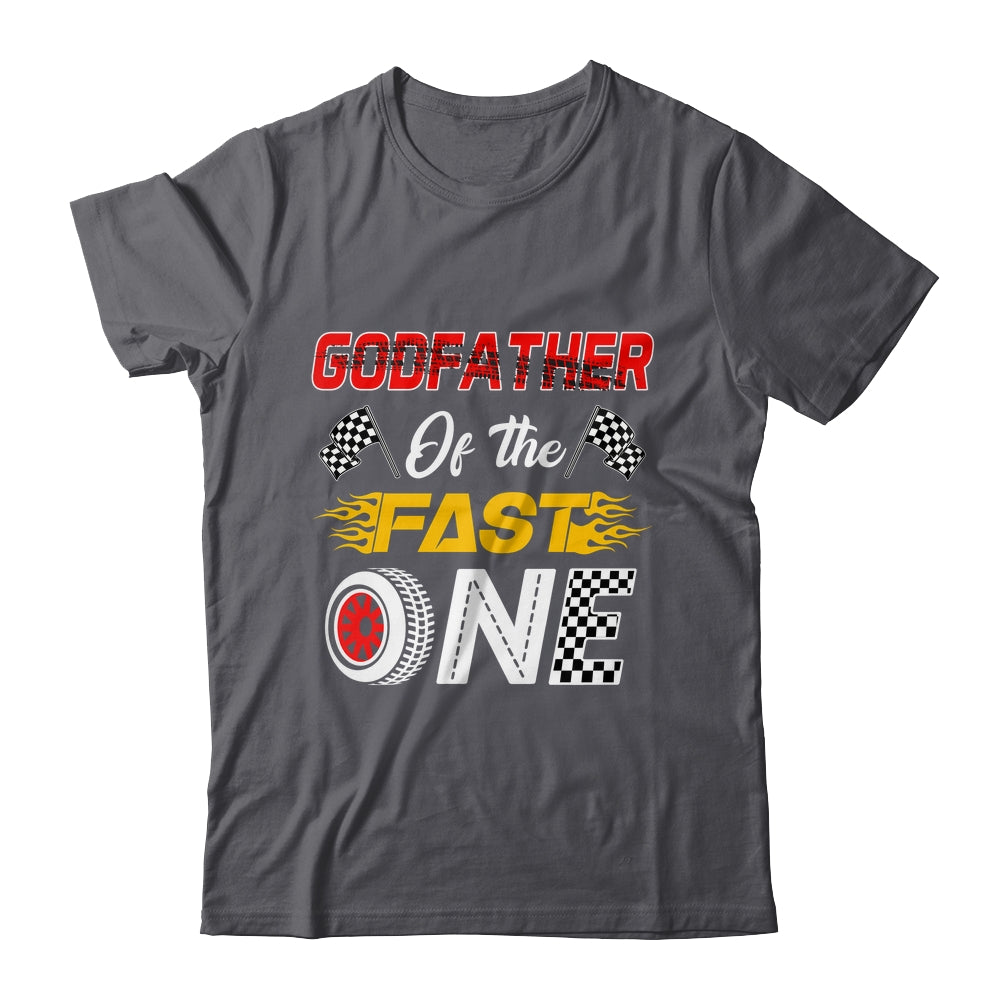 Godfather Of The Fast One 1st Birthday Race Car Family Shirt & Hoodie | teecentury