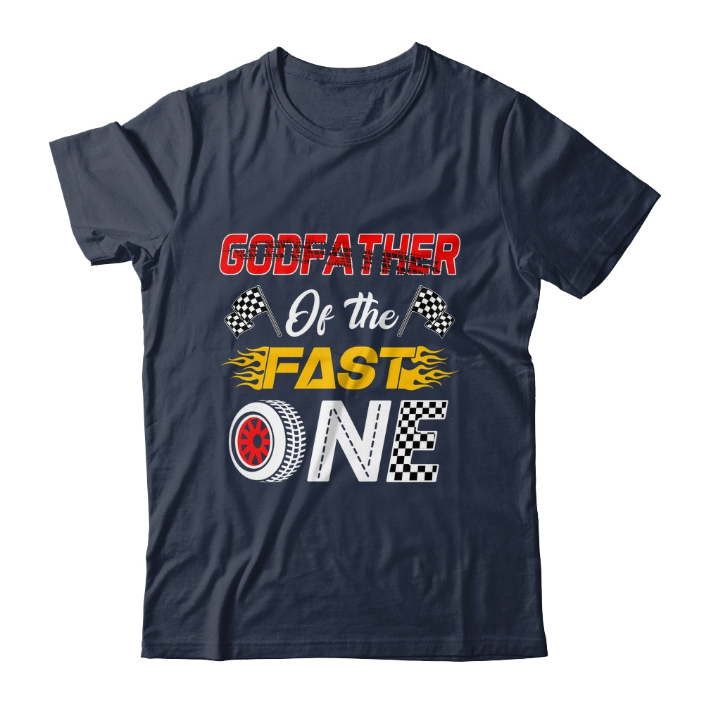 Godfather Of The Fast One 1st Birthday Race Car Family Shirt & Hoodie | teecentury