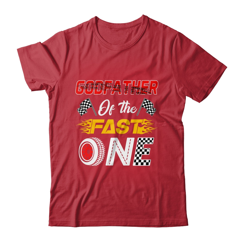 Godfather Of The Fast One 1st Birthday Race Car Family Shirt & Hoodie | teecentury