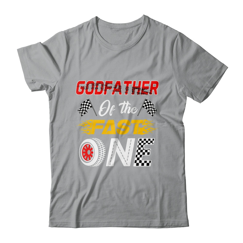 Godfather Of The Fast One 1st Birthday Race Car Family Shirt & Hoodie | teecentury