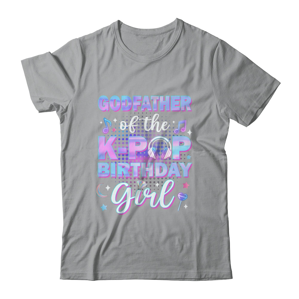 Godfather Of The K-Pop Birthday Girl Matching Family Music Shirt & Hoodie | teecentury